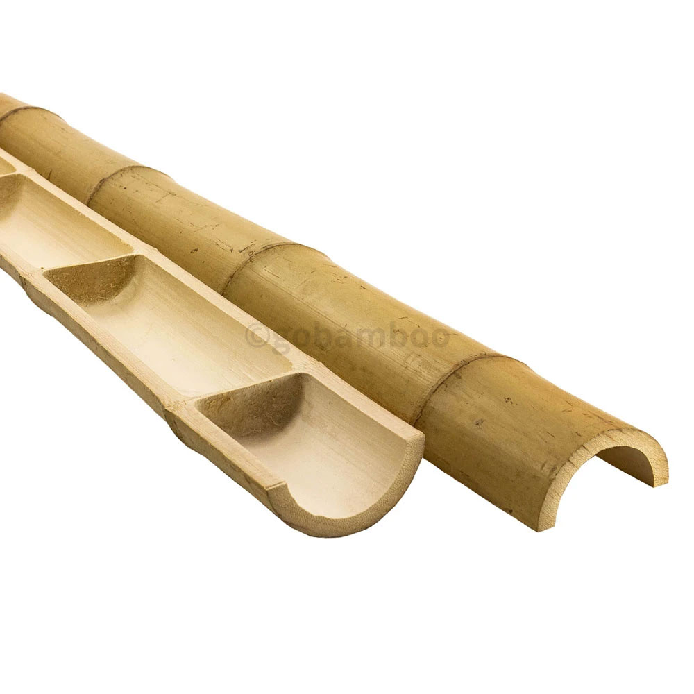 Halbrunder Bambusstange Moso Ø 5–6 cm